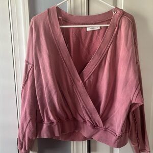 Casual V-Neck Pull Over